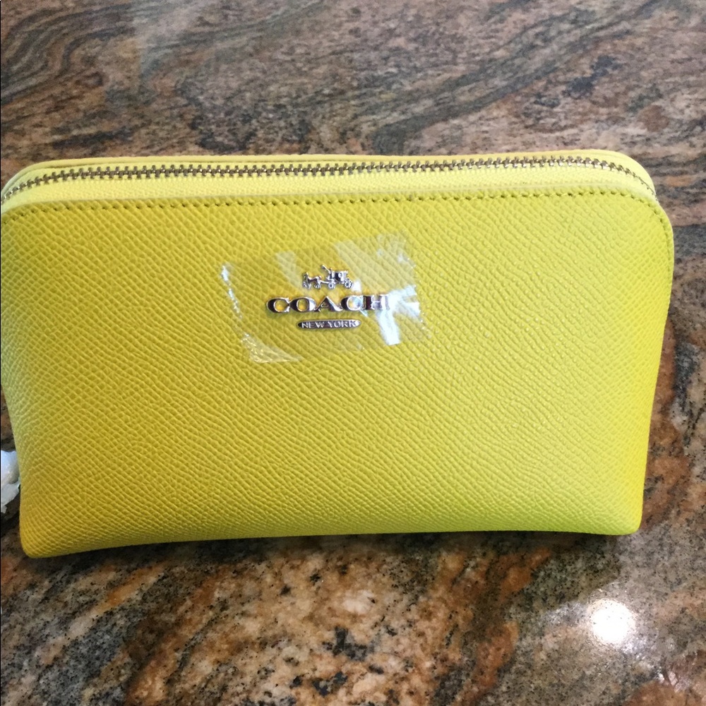 Coach cosmetic bag